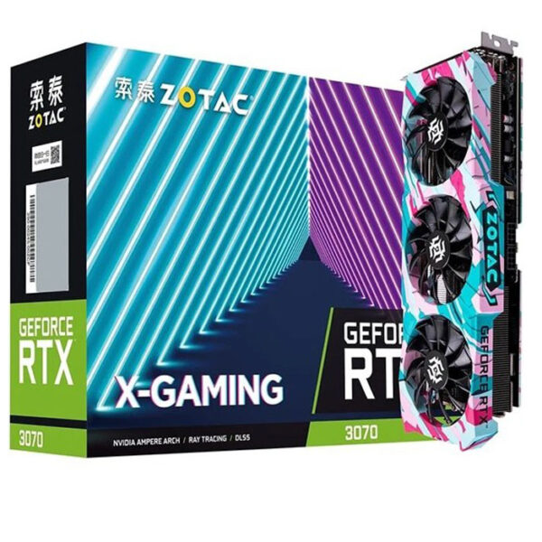 کارت گرافیک زوتک مدل RTX 3070 X-GAMING OC حافظه ۸ گیگابایت GDDR6